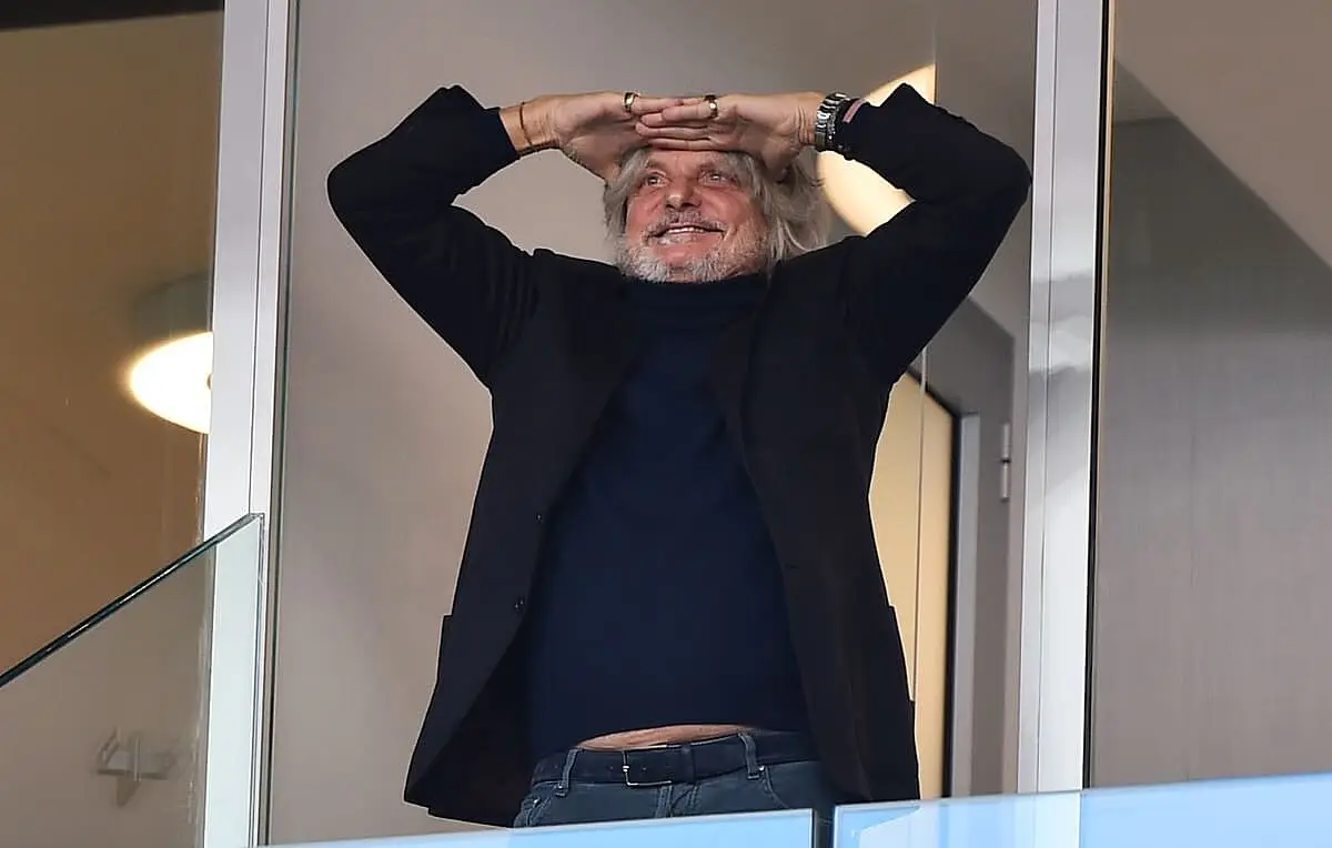 Massimo Ferrero, ex presidente della Samp ed ex consulente della Ternana