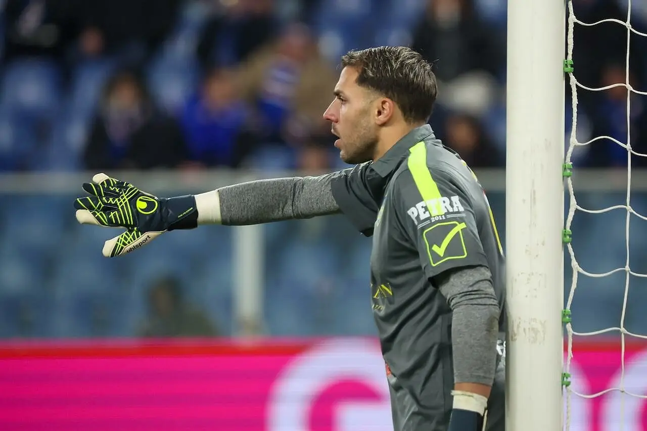 Marco Bleve, portiere della Carrarese