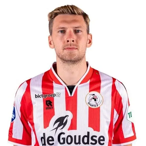 Lauritsen con lo Sparta Rotterdam