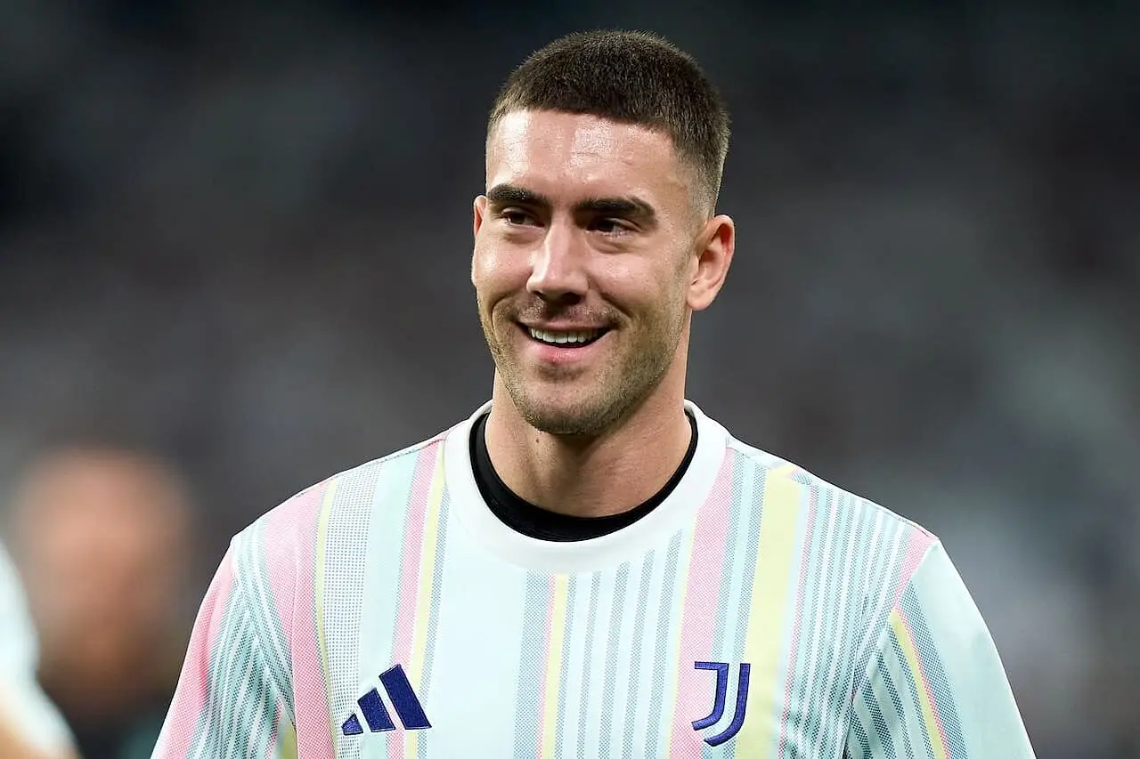 Dusan Vlahovic, attaccante della Juventus