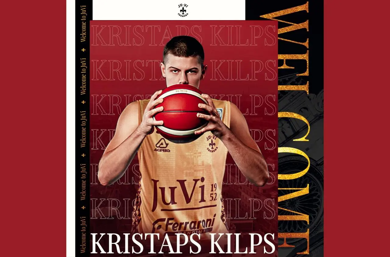 KRISTAPS KILPS È UN NUOVO GIOCATORE DELLA FERRARONI JUVI CREMONA ⚜️