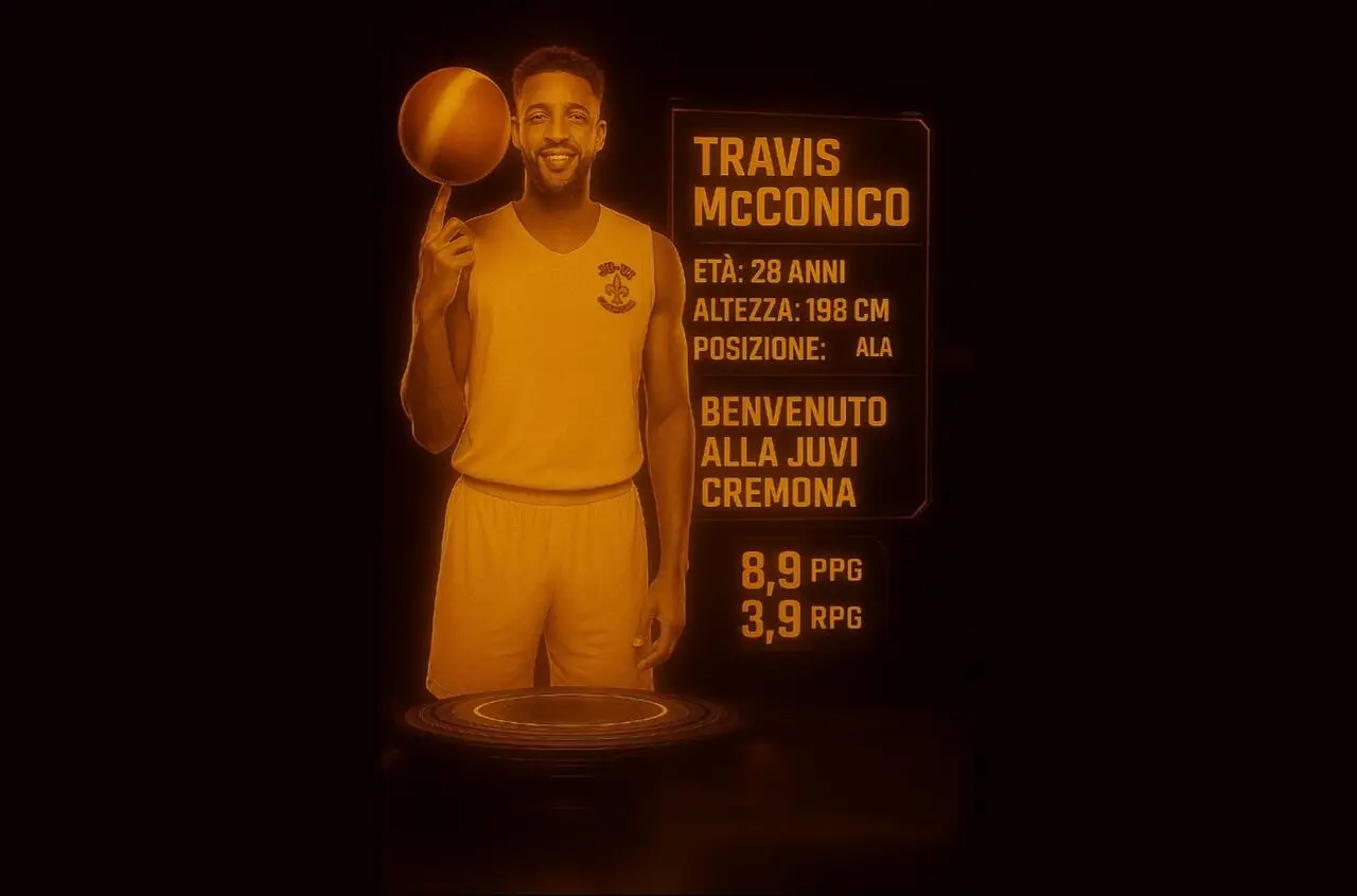Travis McConico è un nuovo giocatore della Ferraroni JuVi Cremona