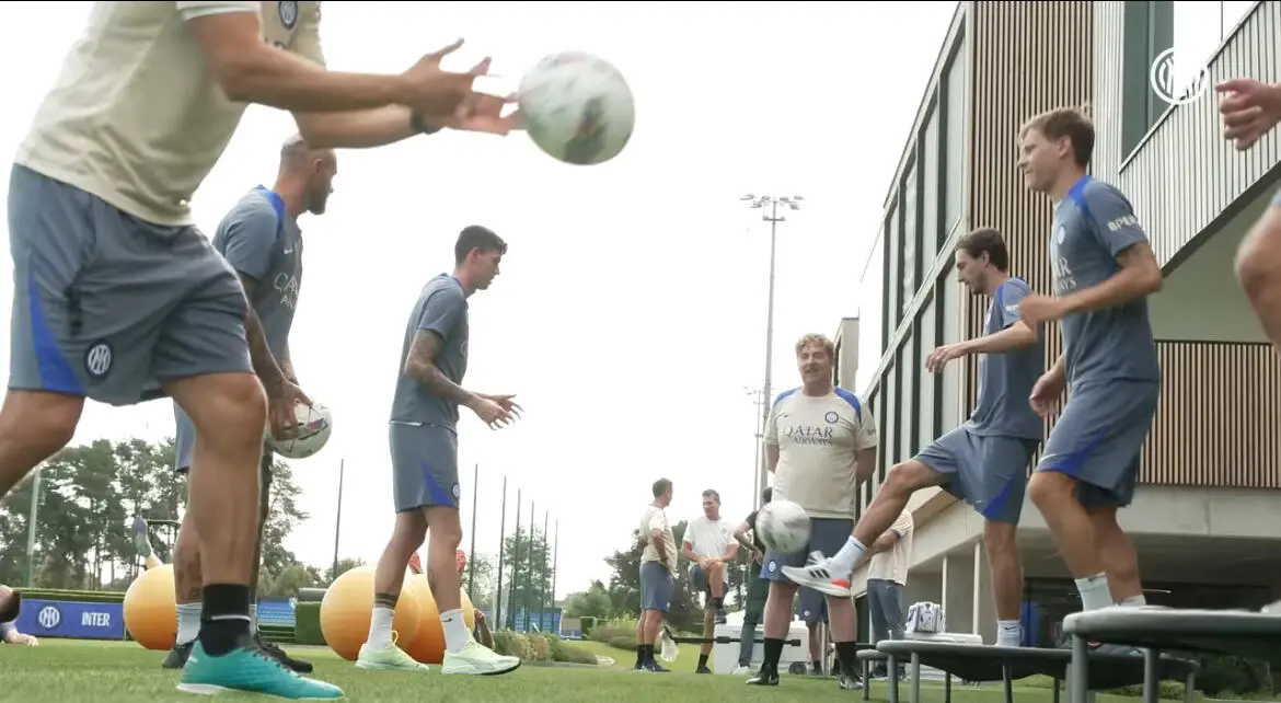 inter milan training