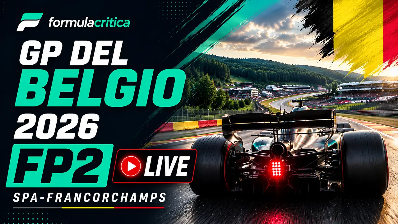GP Belgio FP2 live