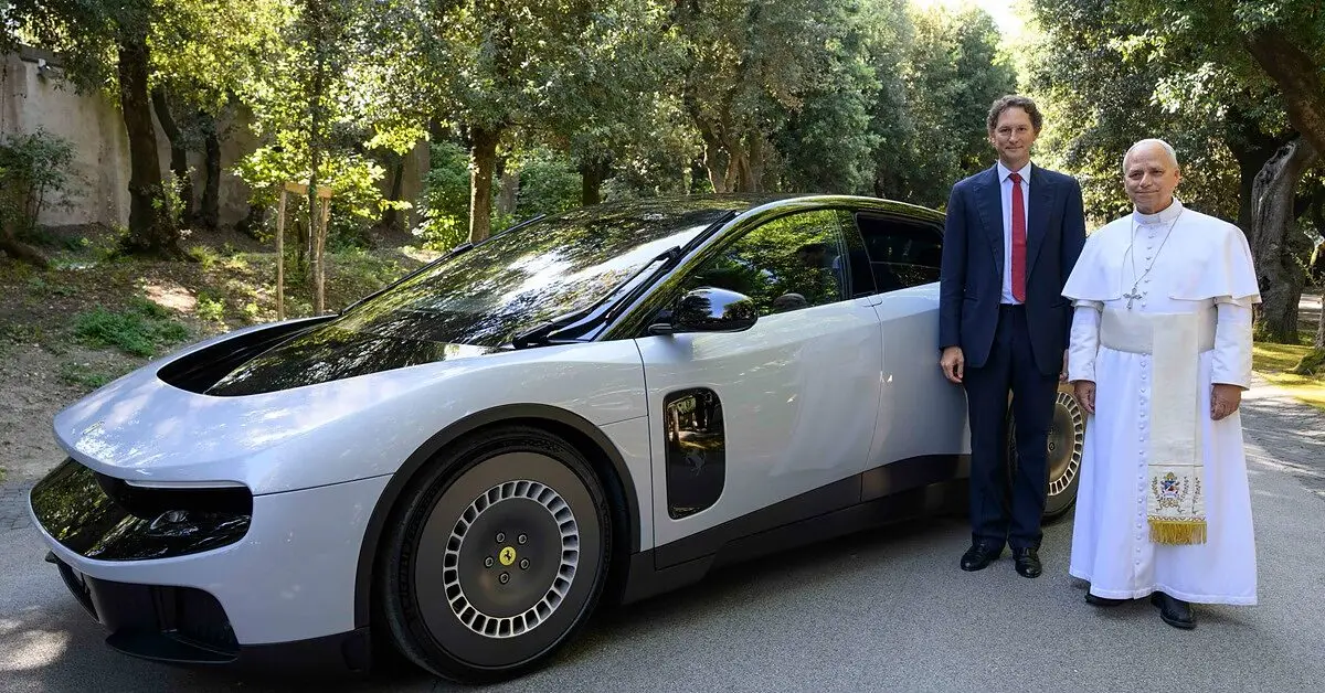 Ferrari John Elkann Luce