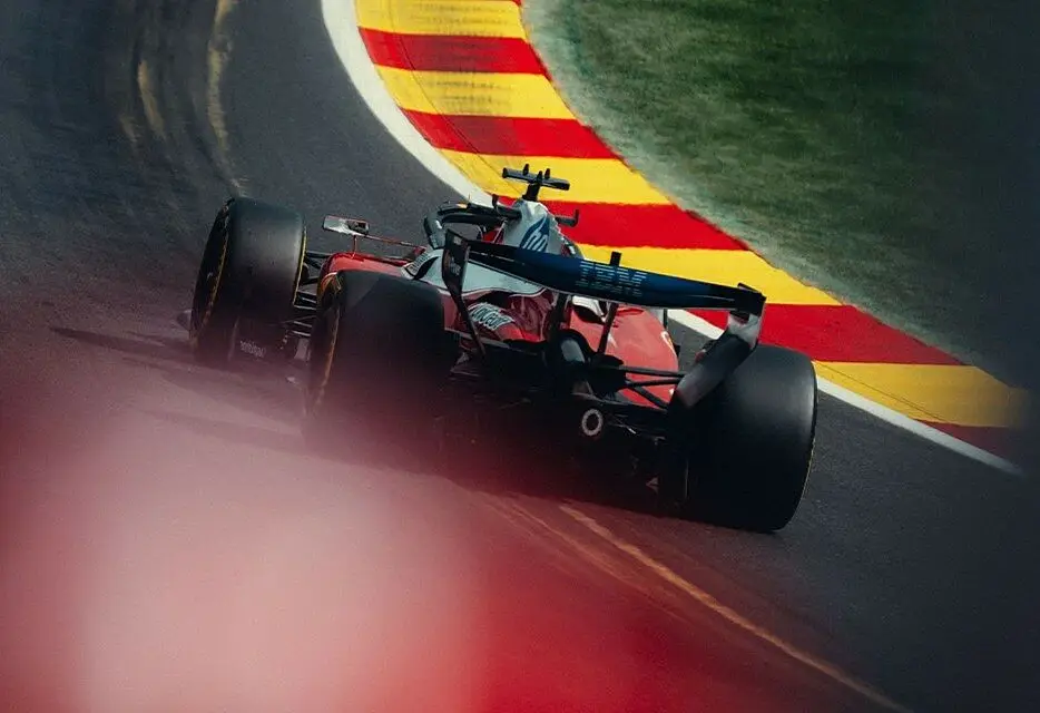 Ferrari SF-26, Eau Rouge - Gp Belgio 2026