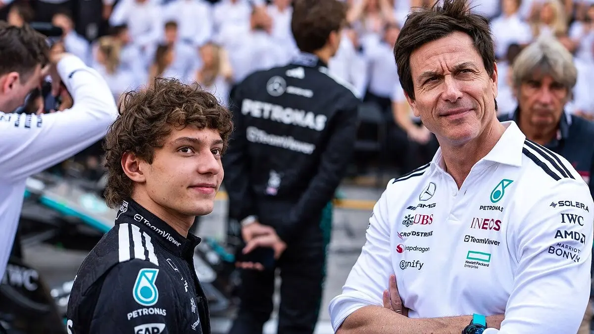 GP Monaco Mercedes F1 Wolff Antonelli