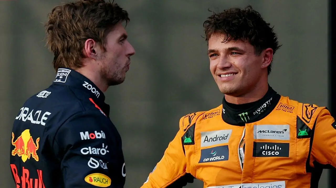F1 Lando Norris Max Verstappen