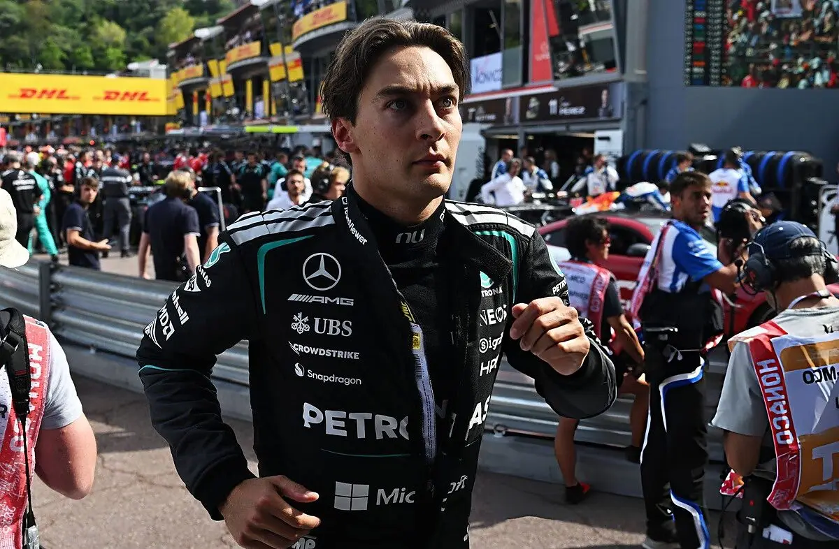 F1 Mercedes George Russell