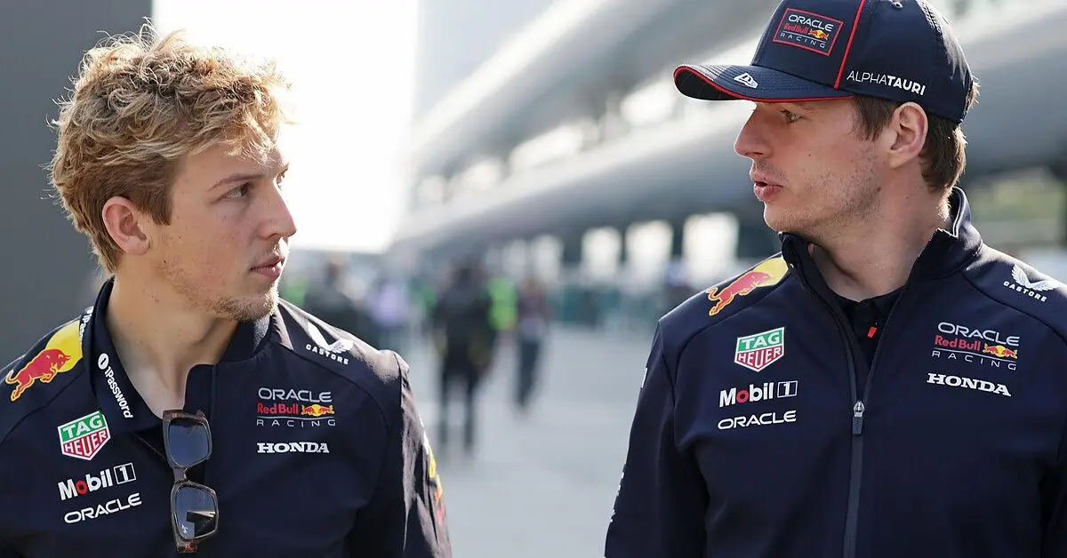 F1 Power Unit Liam Lawson Max Verstappen