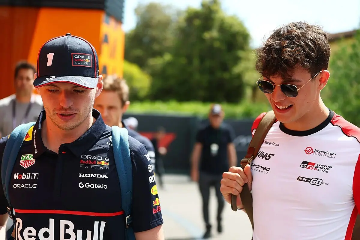 F1 Red Bull Bearman Verstappen