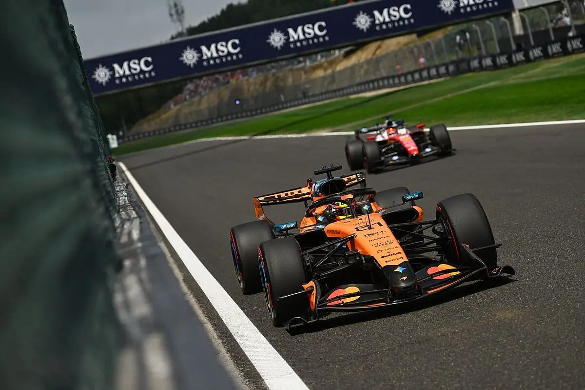 F1 GP Belgio McLaren Spa