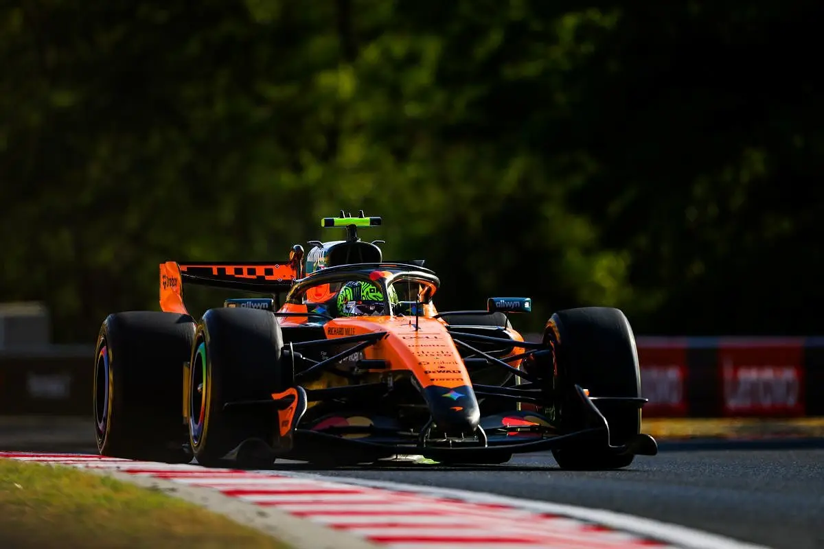 F1 GP Ungheria Lando Norris Mercedes