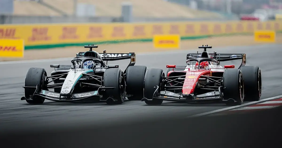 Ferrari Martin Brundle Mercedes