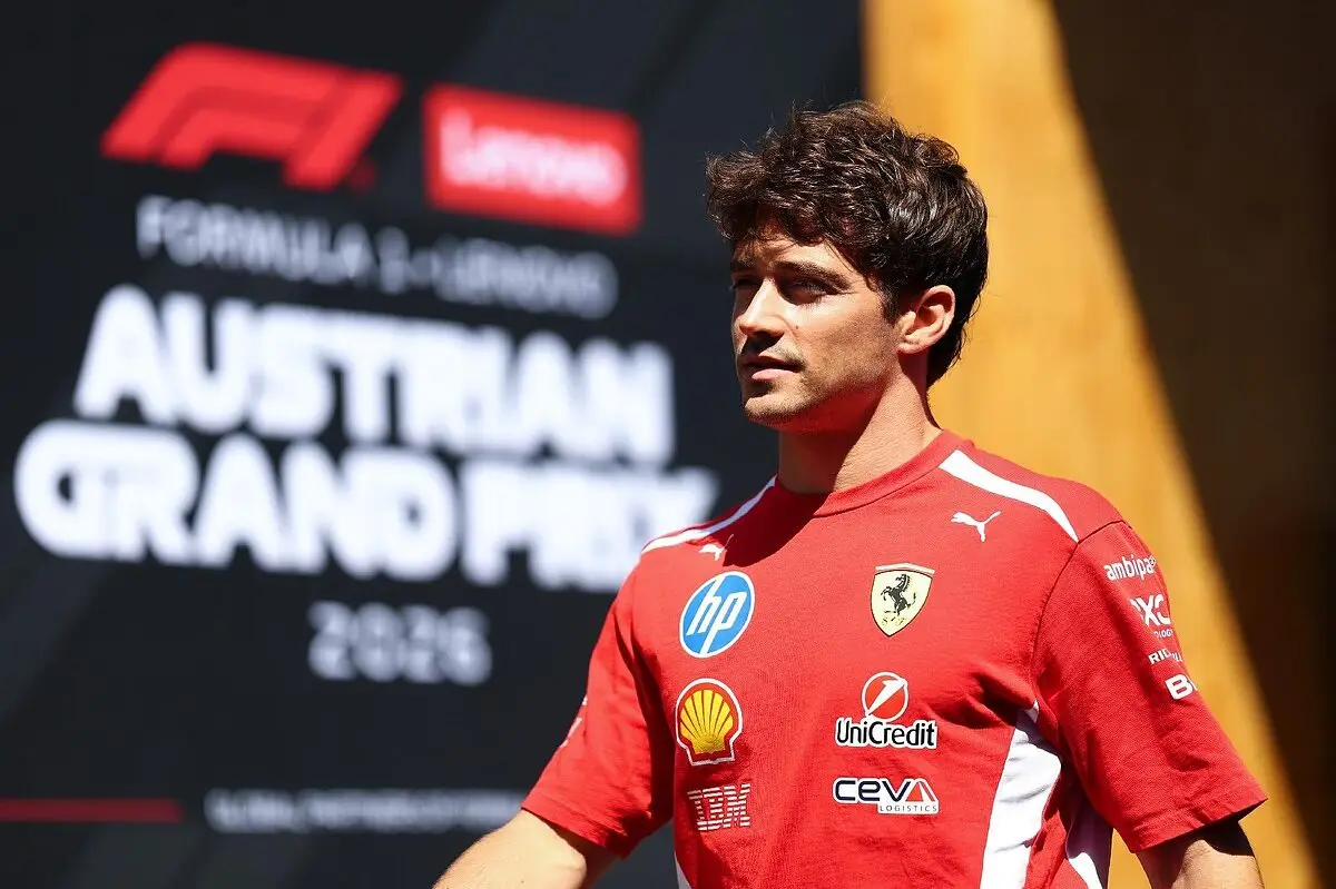 F1 Ferrari Charles Leclerc