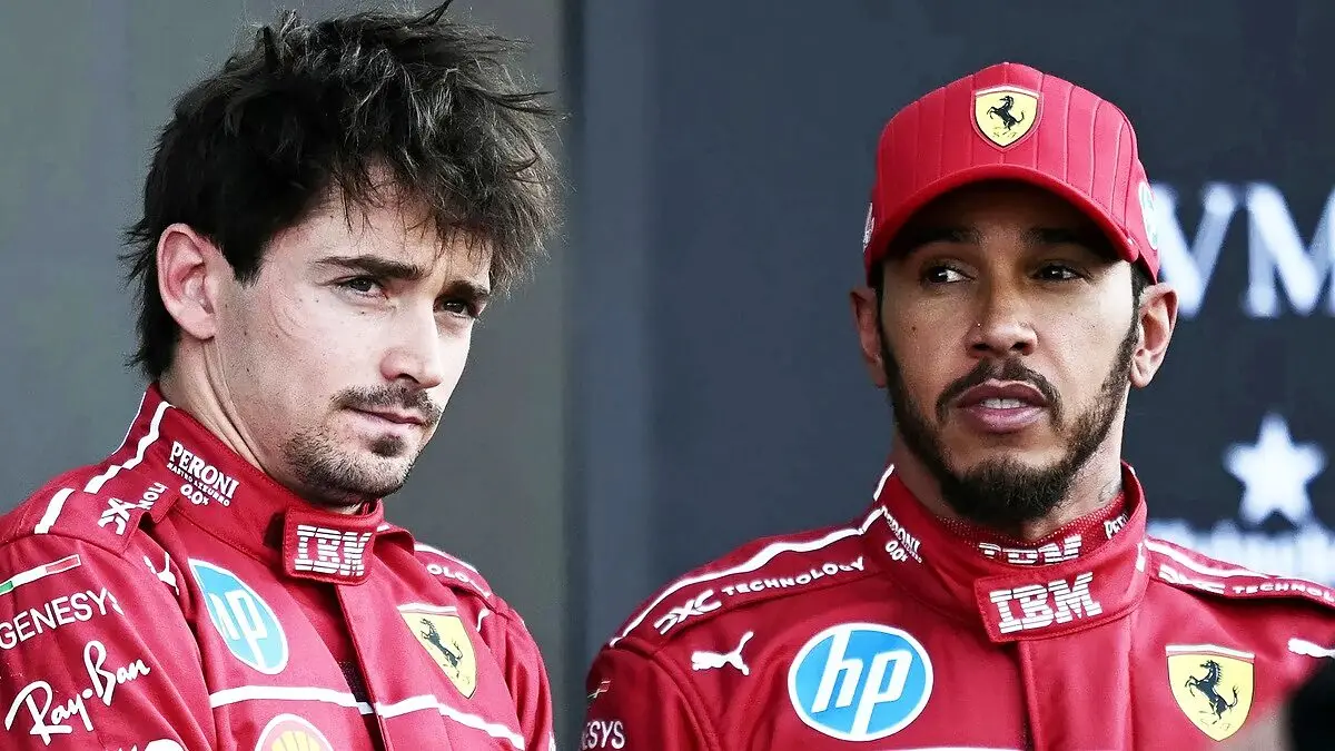 Ferrari Leclerc Hamilton Vettel
