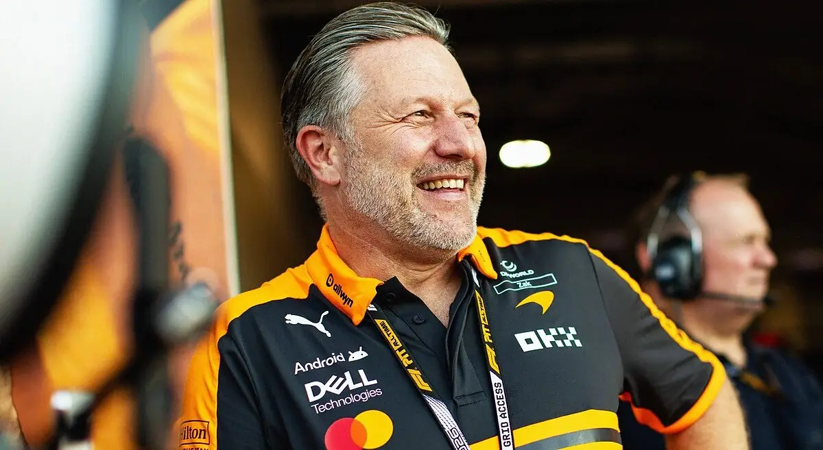 McLaren F1 Zak Brown Power unit