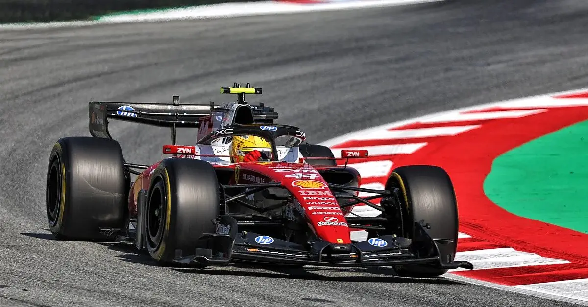 F1 GP Barcellona Lewis Hamilton