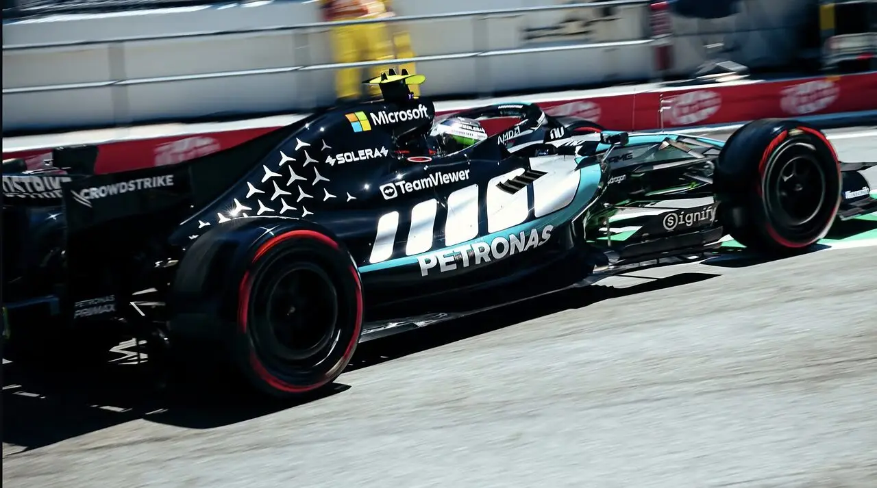Antonelli Mercedes barcellona