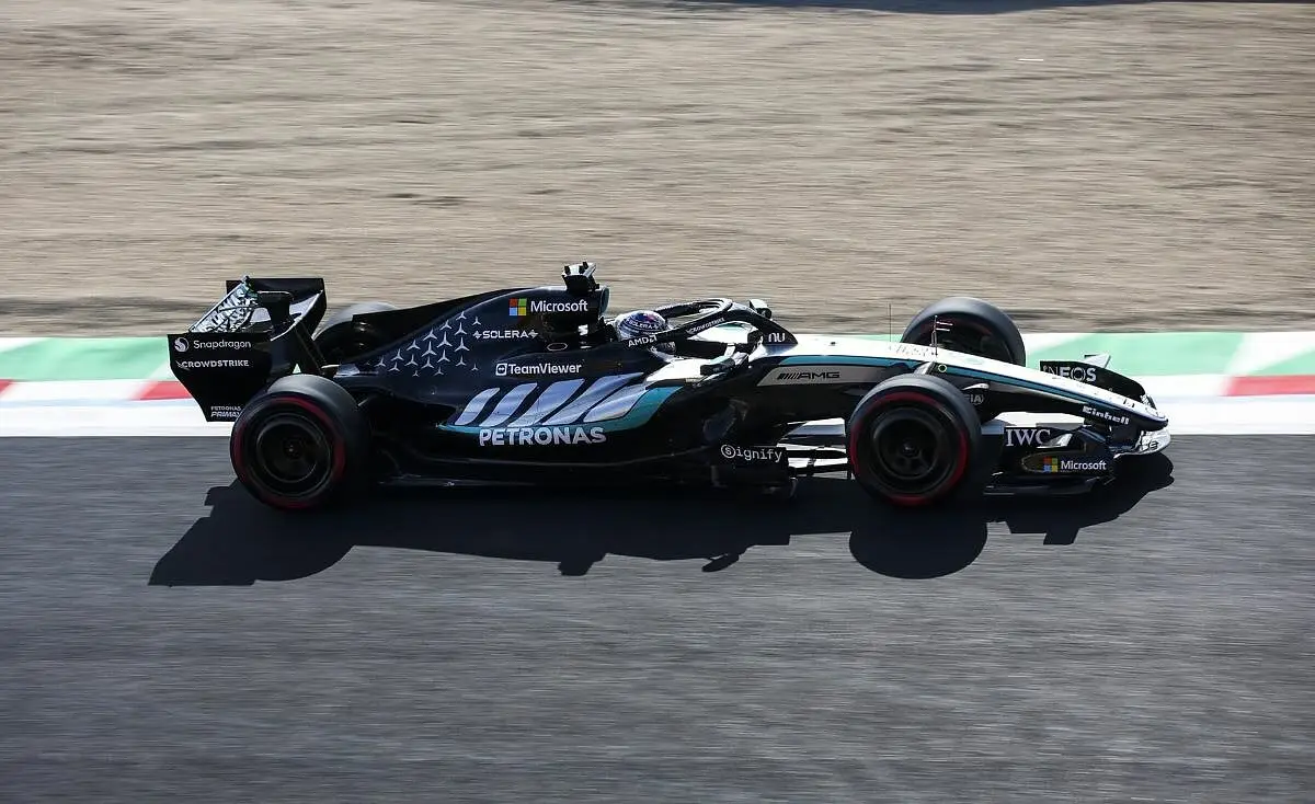 Kimi Antonelli Mercedes W17 Giappone
