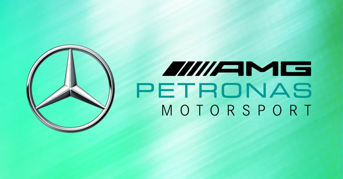 Lo stemma della Mercedes AMG Petronas F1