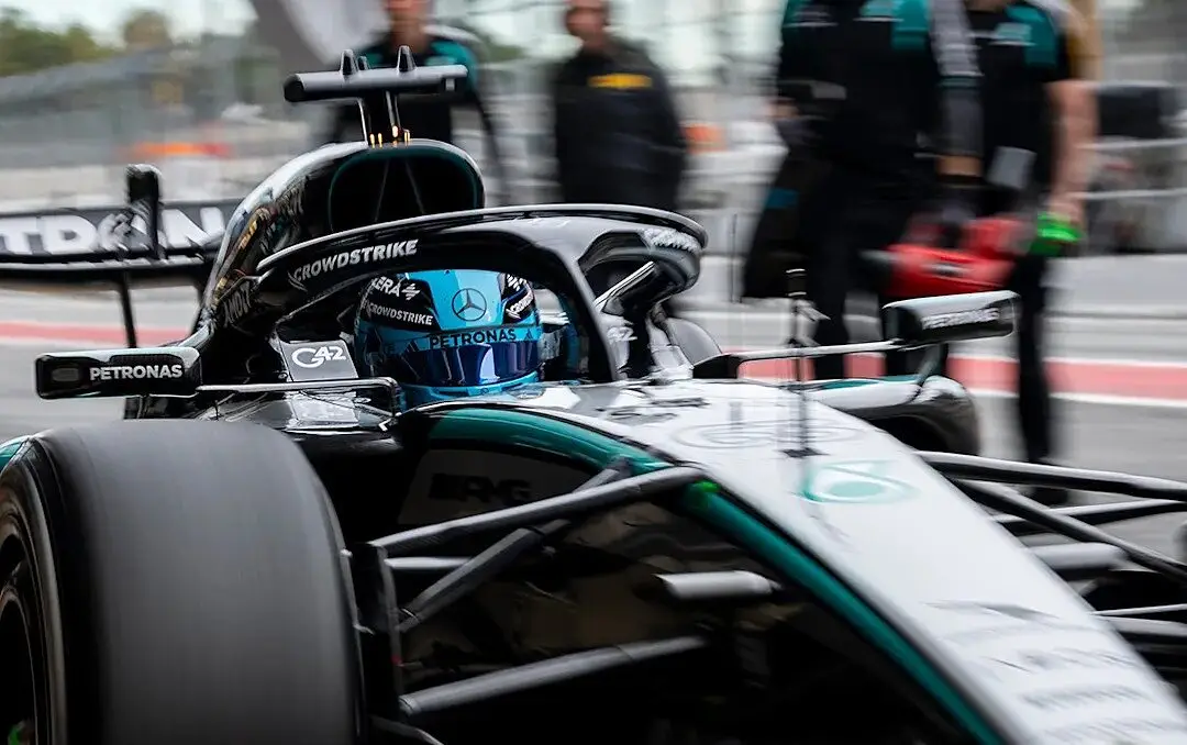 Mercedes W17 Barcellona