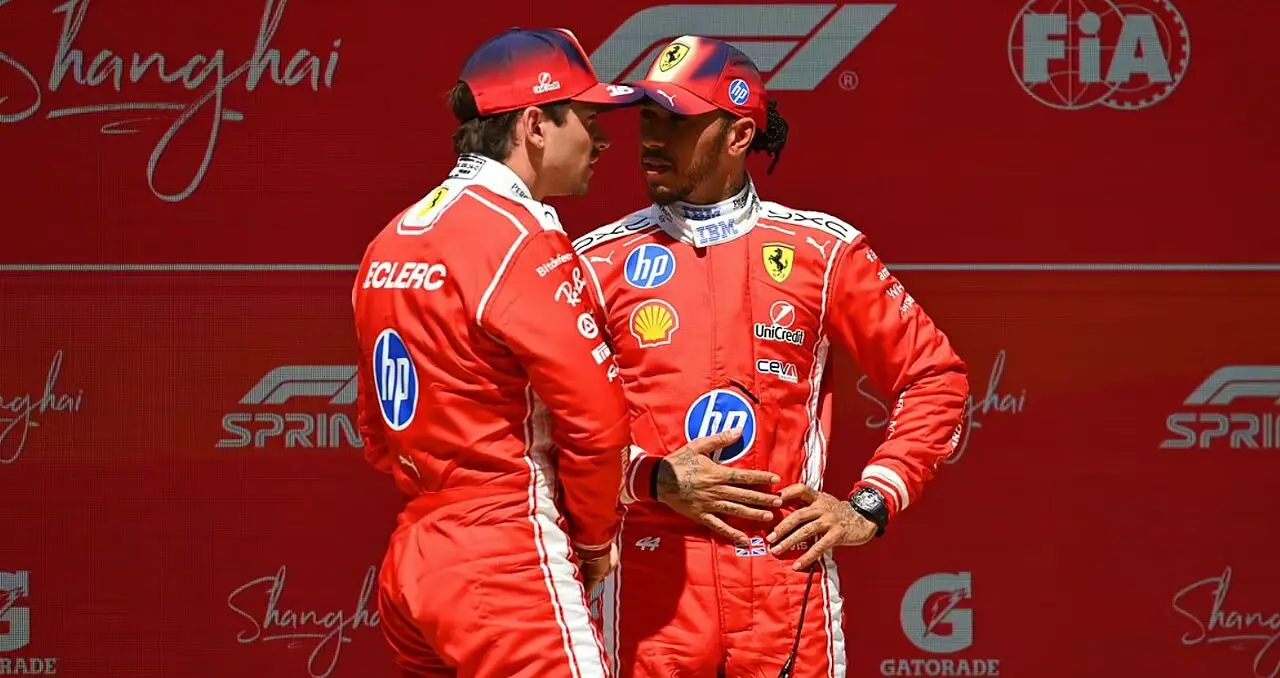 Lewis Hamilton e Charles Leclerc - Scuderia Ferrari HP