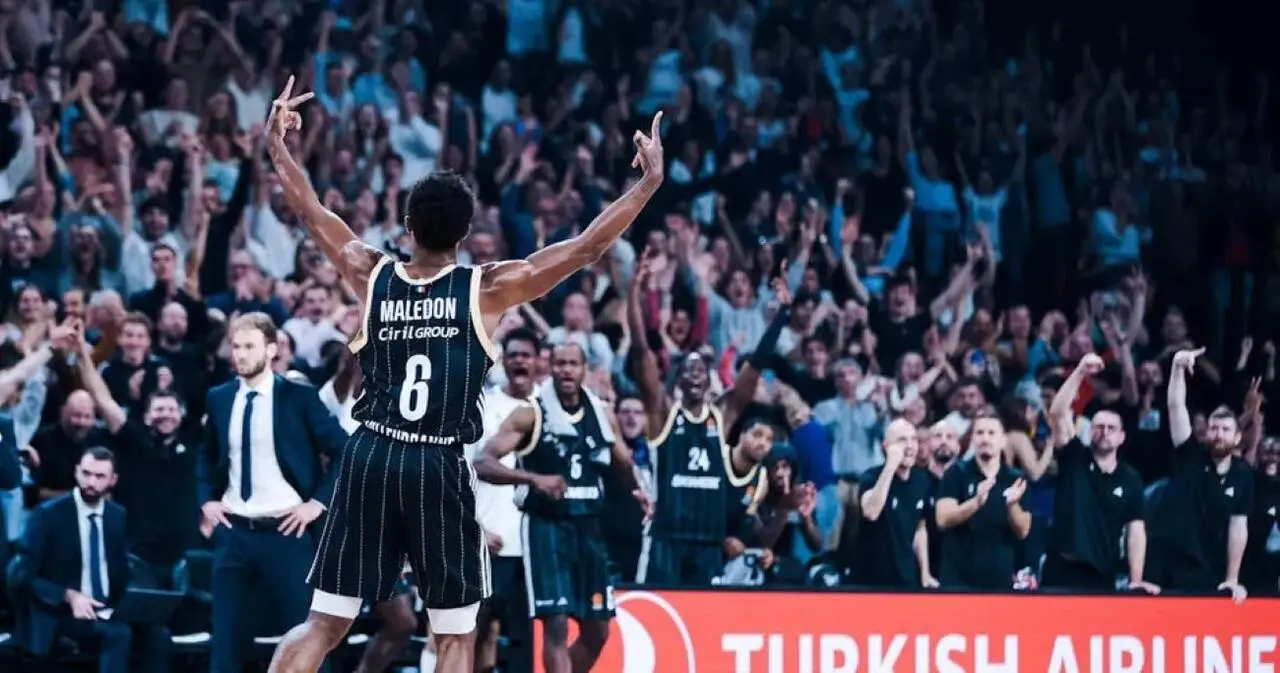 Maledon consegna all'Asvel la vittoria dopo 5 ko