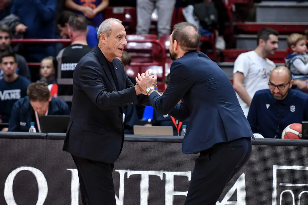 Ettore Messina e Peppe Poeta