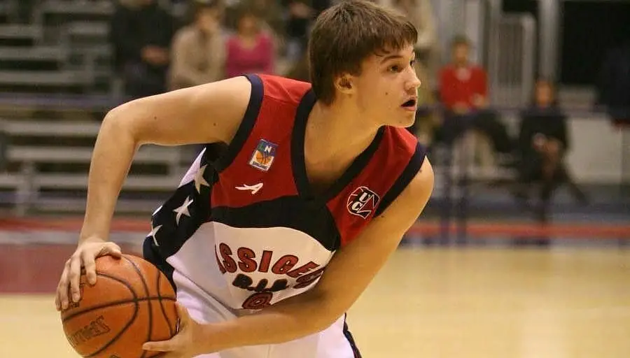 Gallinari ai tempi dei debutti con Casalpusterlengo