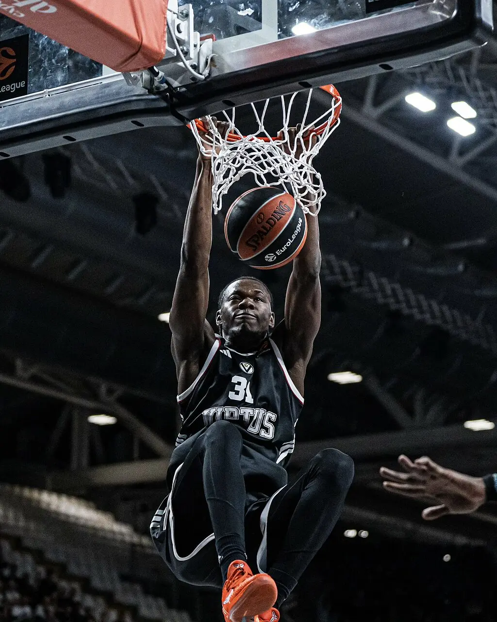 Diarra in azione con la Virtus