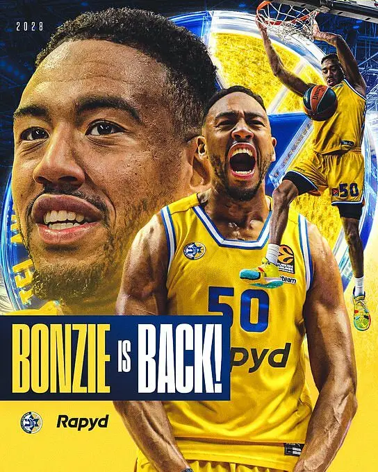 Bonzie Colson torna al Maccabi