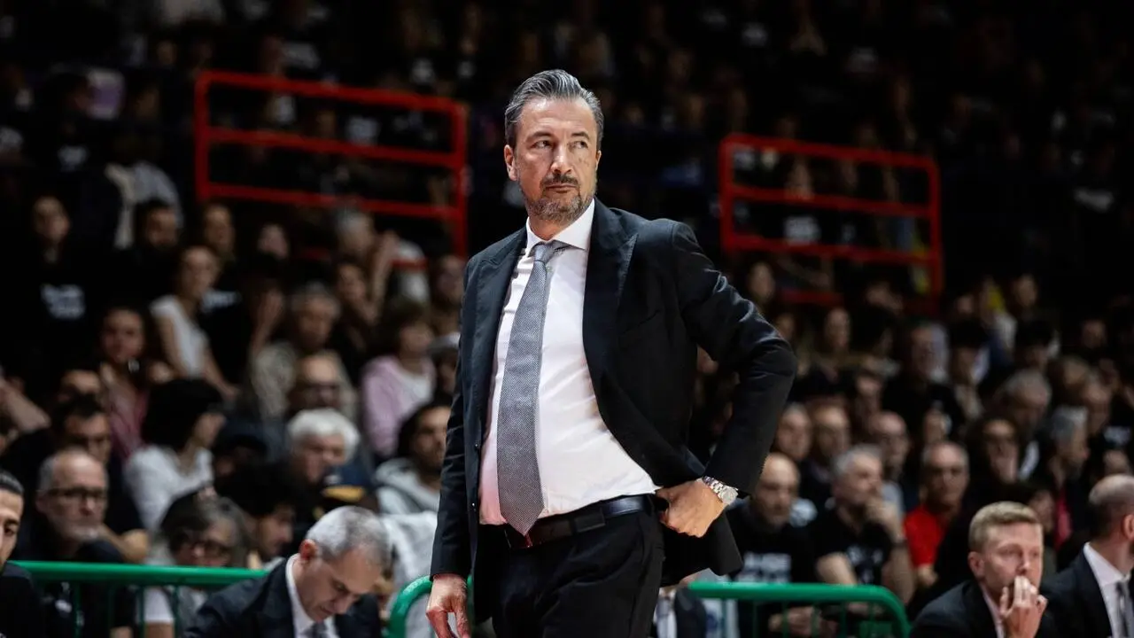 Luca Banchi, coach della Virtus Bologna