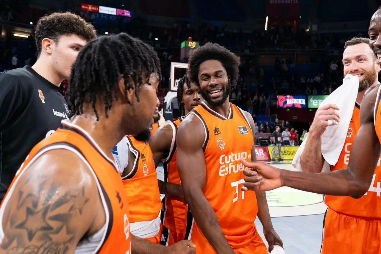 Valencia festeggia la vittoria