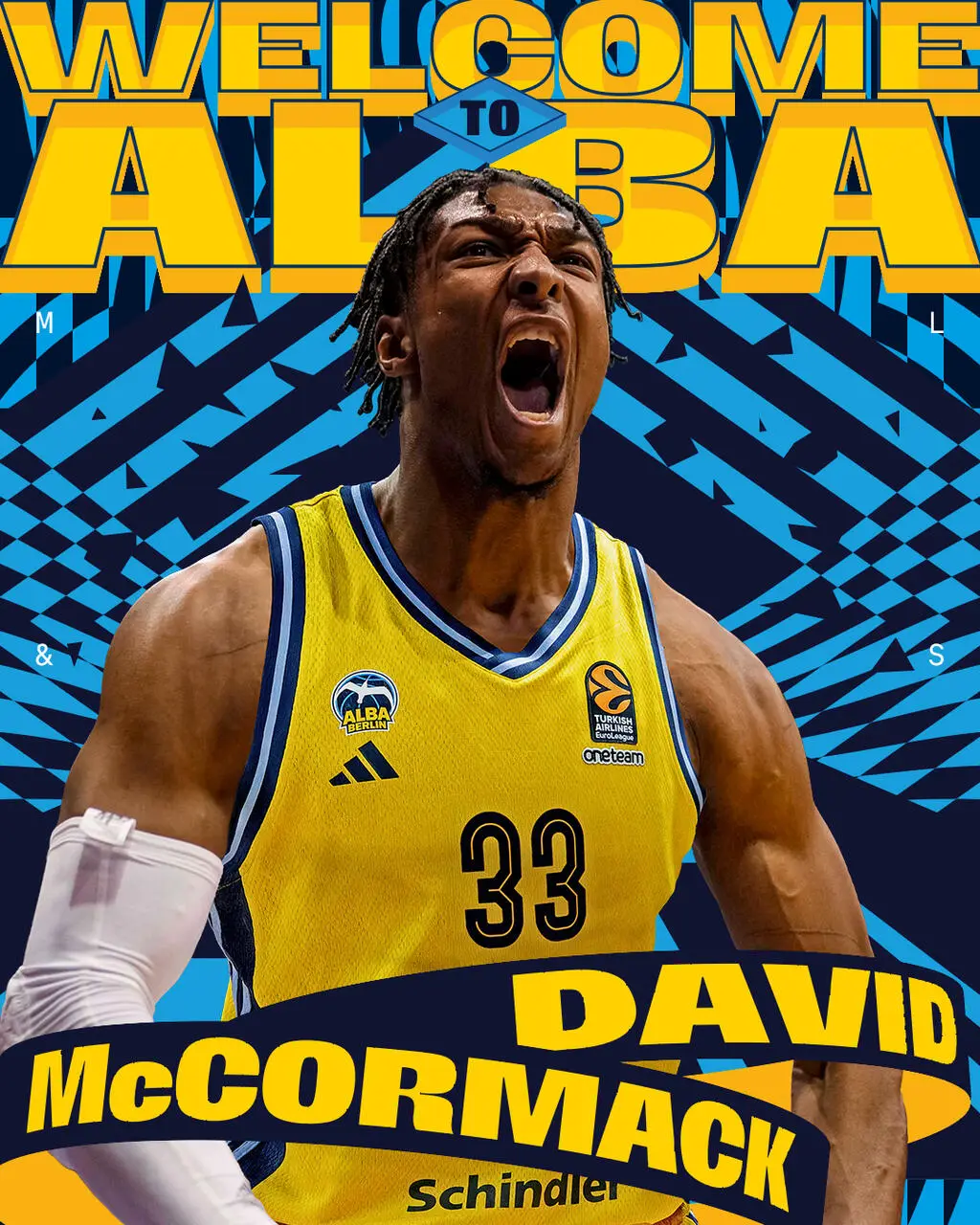 L'annuncio di David McCormack all'Alba Berlino