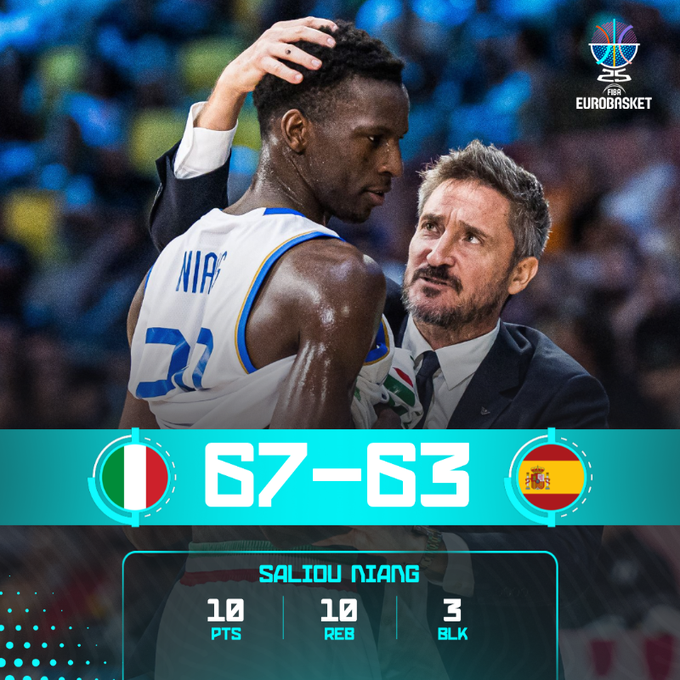 Italy- Spagna Eurobasket