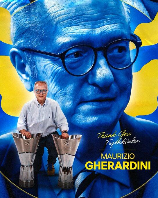 Maurizio Gherardini, dal Fenerbahçe alla Legabasket