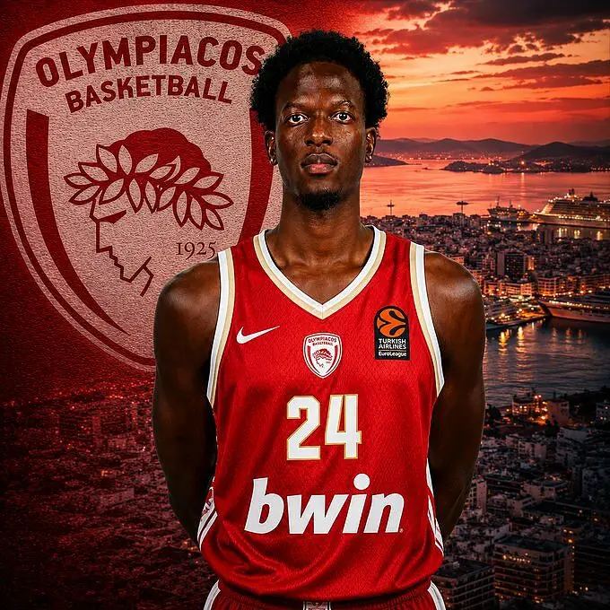 Mbaye Ndiaye in maglia OLy