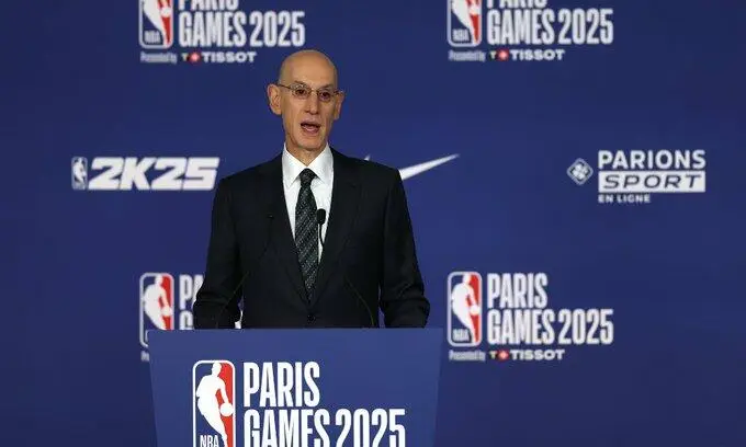 Adam Silver ai paris games 2025