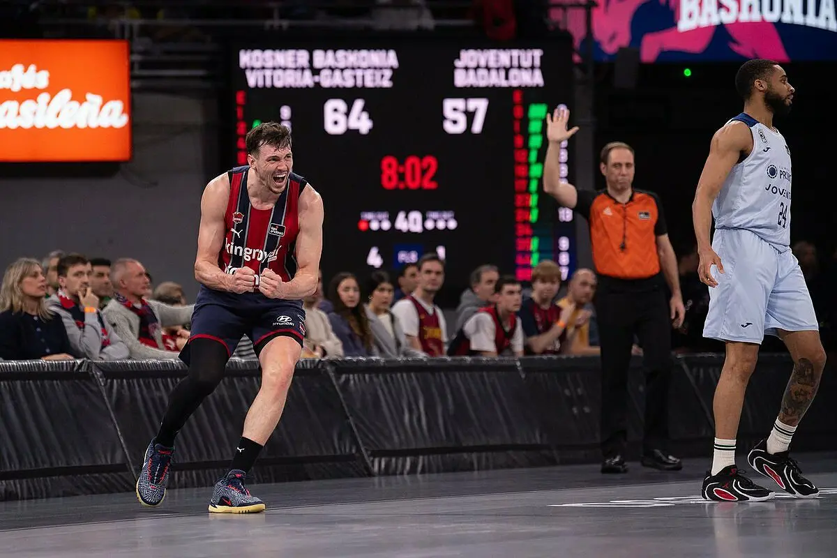 Rodions Kurucs, gramde protagonista del successo del Baskonia sulla Joventut