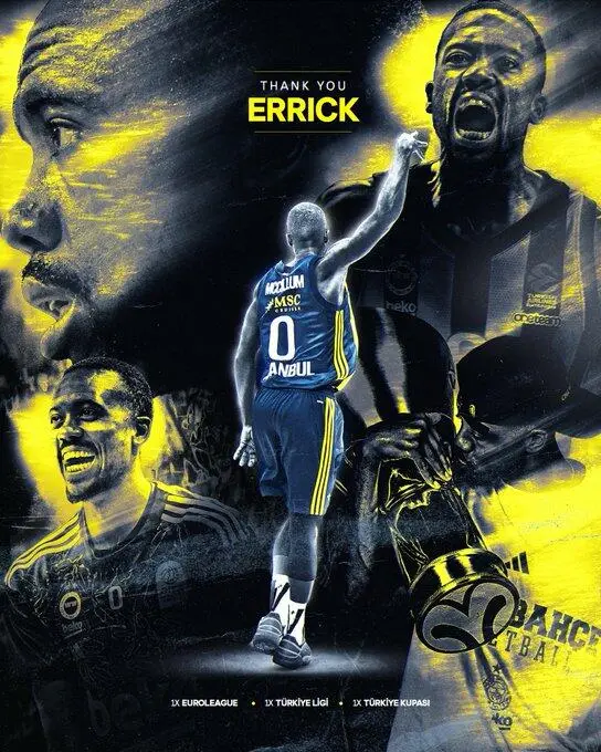 Errick McCollum, soprendenti saluti col Fener dopo la grande stagione