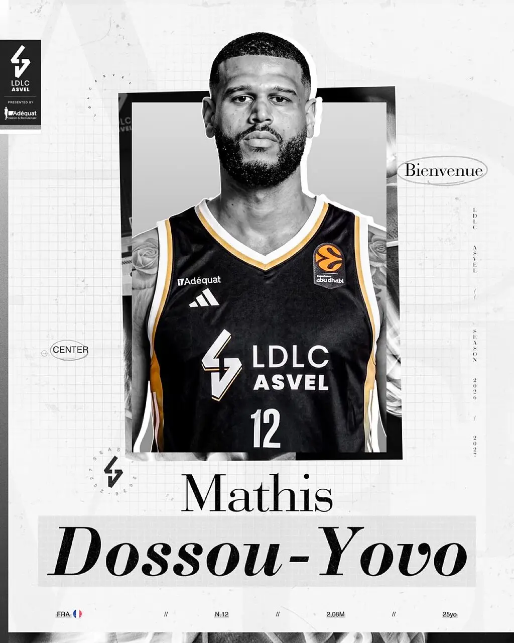 Mathis Dossou- Yovo all’ASVEL