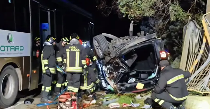 Un altro tragico incidente nel barese con due ragazzi morti