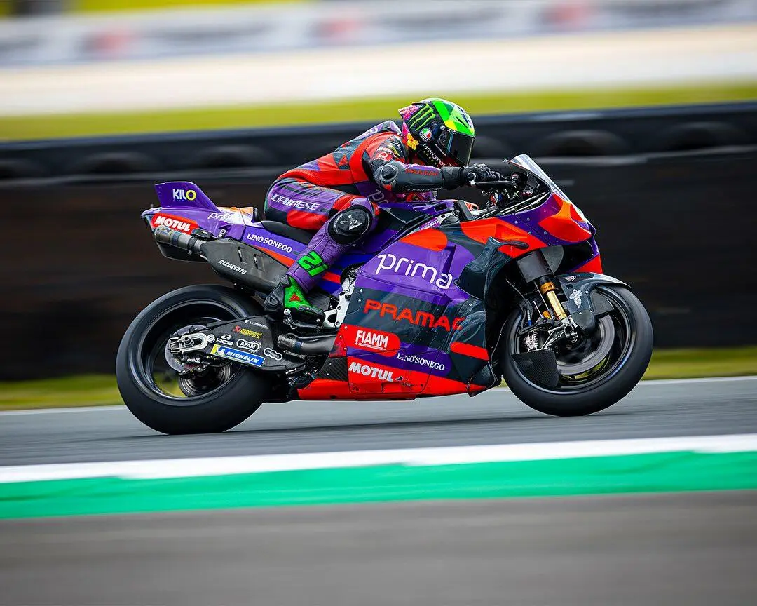 Franco Morbidelli, ottimo inizio nel venerdì del GP d'Austria