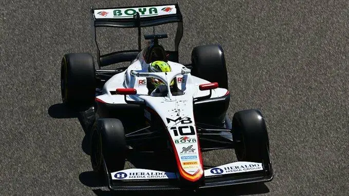Mari boya, pilota FIA F3 Campos Racing durante test Bahrain, Sakhir 2025