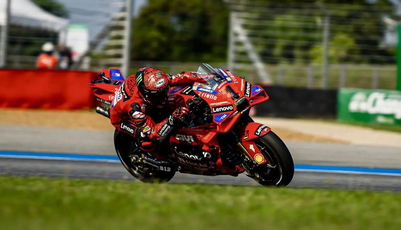 Credits: "X" of Pecco Bagnaia