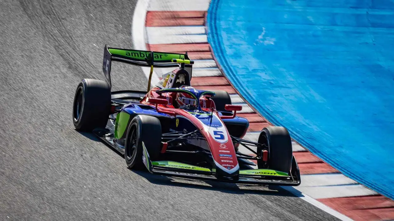 Rafael Camara, vincitore F3 Feature Race Barcellona 2025