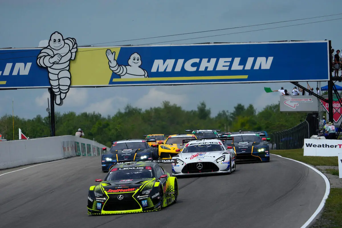 Credits. Courtesy to IMSA