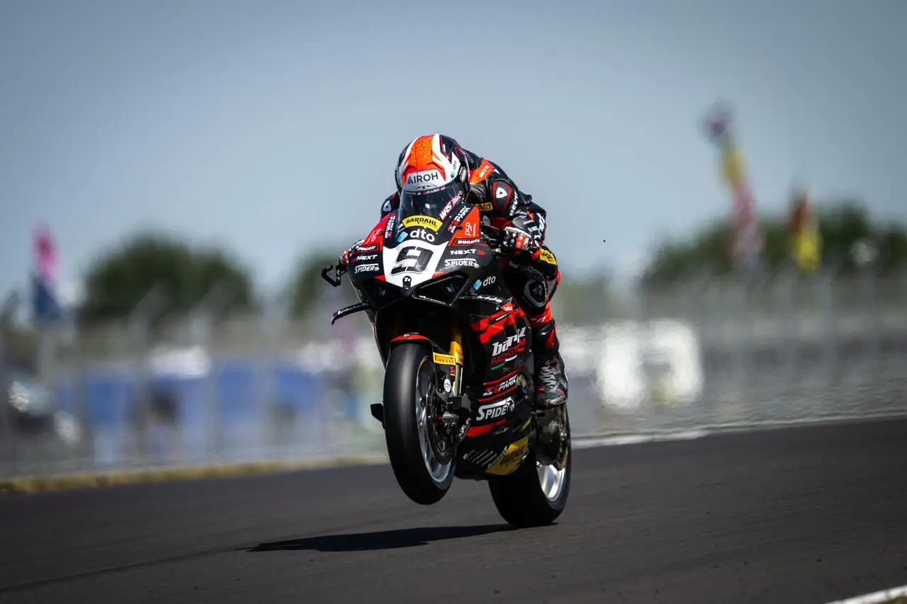 Danilo Petrucci, 5° in Gara 1 al Balaton Park