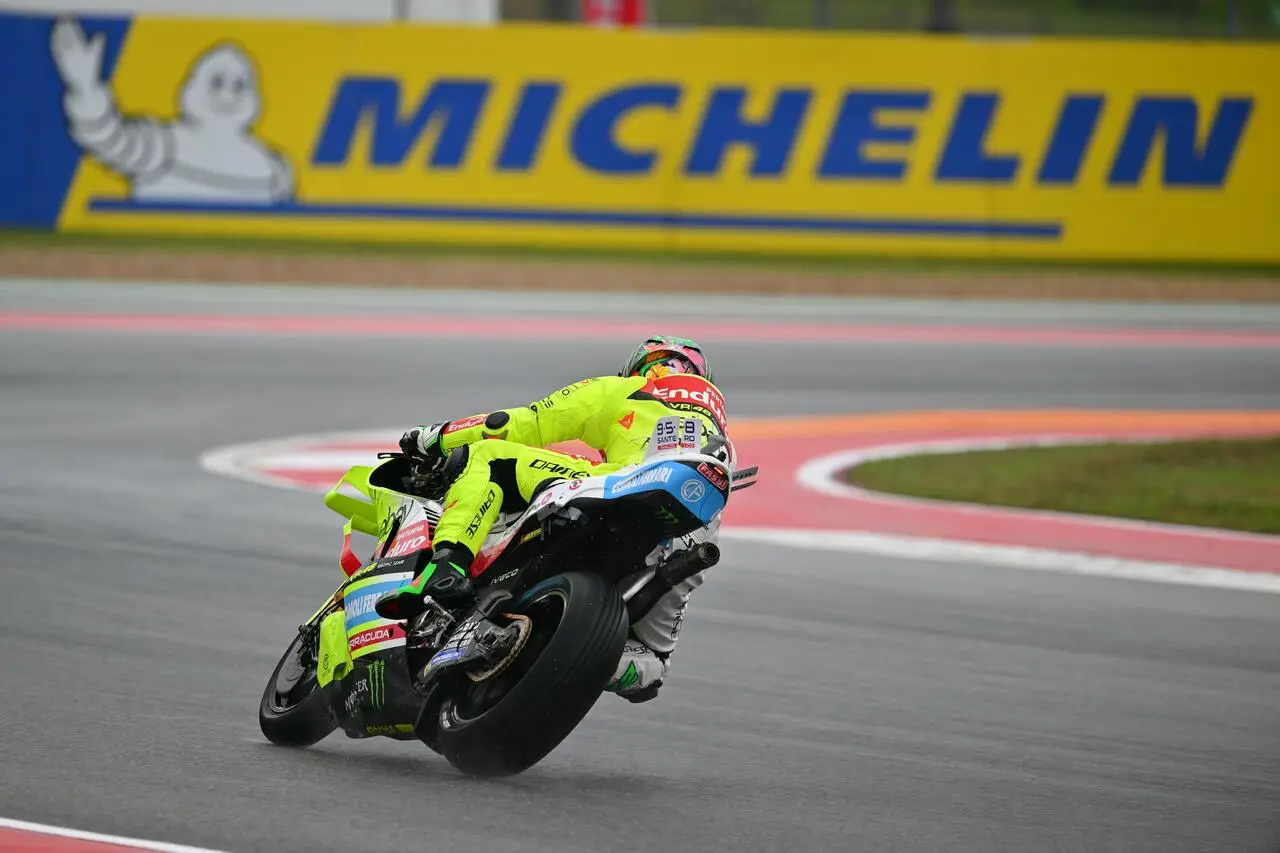 Franco Morbidelli, leader delle FP1 di MotoGP in Texas